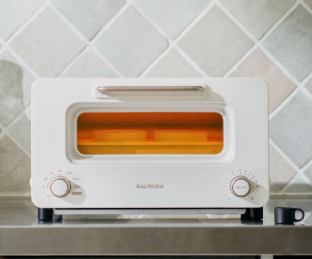 BALMUDA スチームトースター PROホワイト(24日まで)