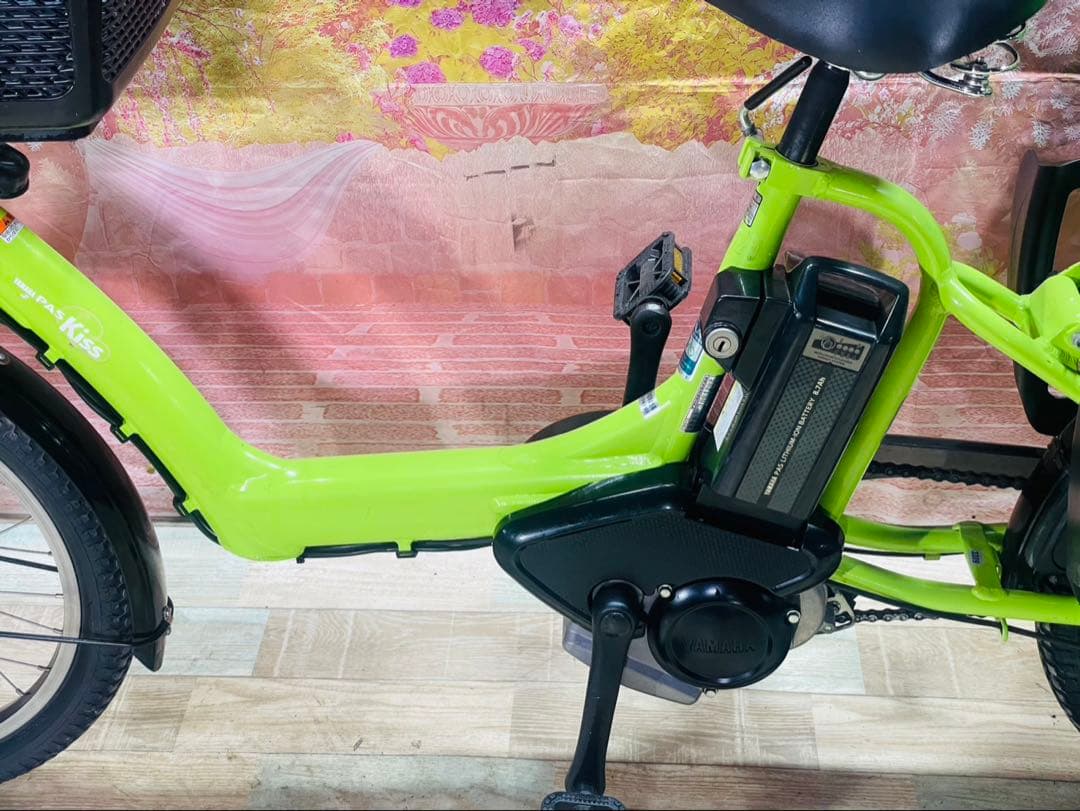 ZK3309 電動自転車 ヤマハ パスキス 子供乗せ 20インチ 送料無料