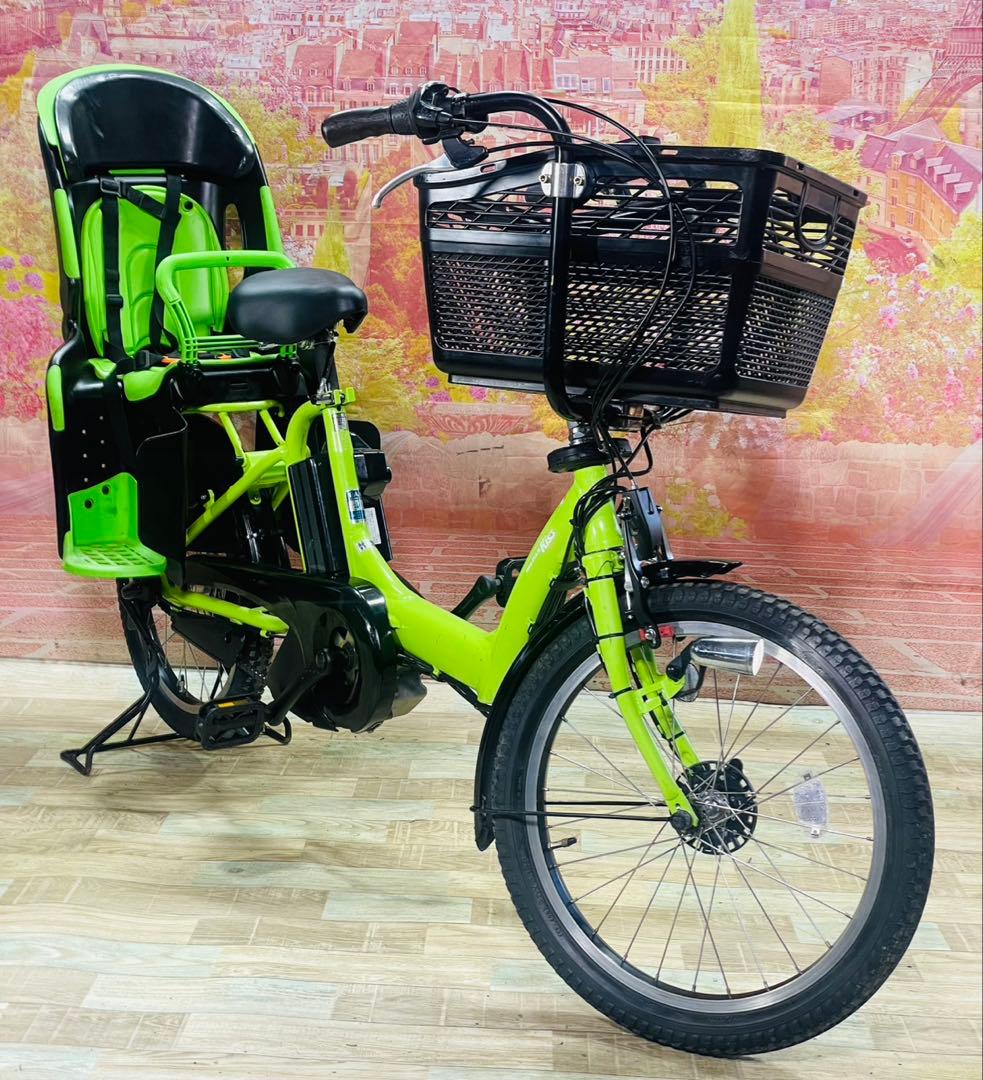 ZK3309 電動自転車 ヤマハ パスキス 子供乗せ 20インチ 送料無料