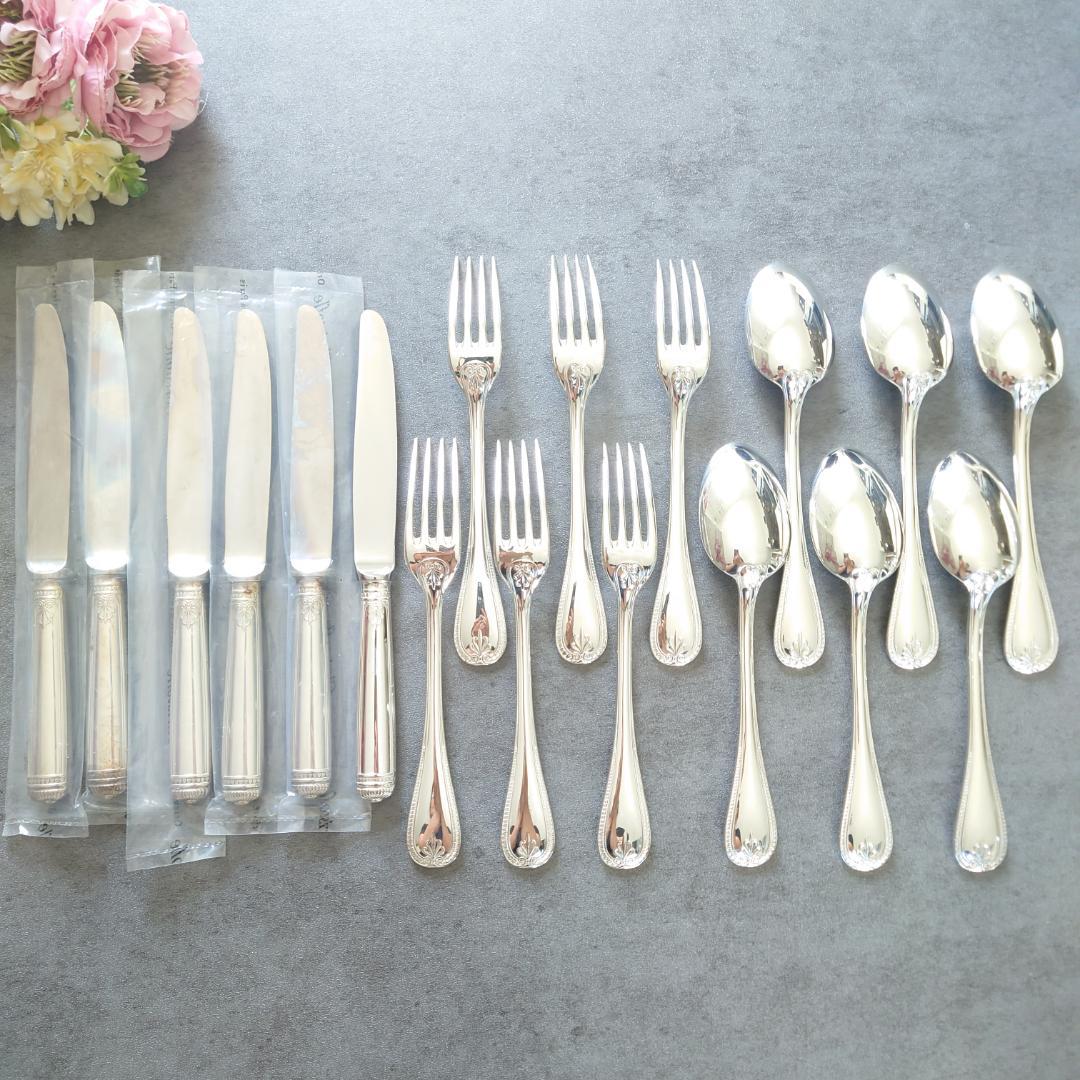 希少 美品 クリストフル マルメゾン デザートサイズ 未開封含む 18点