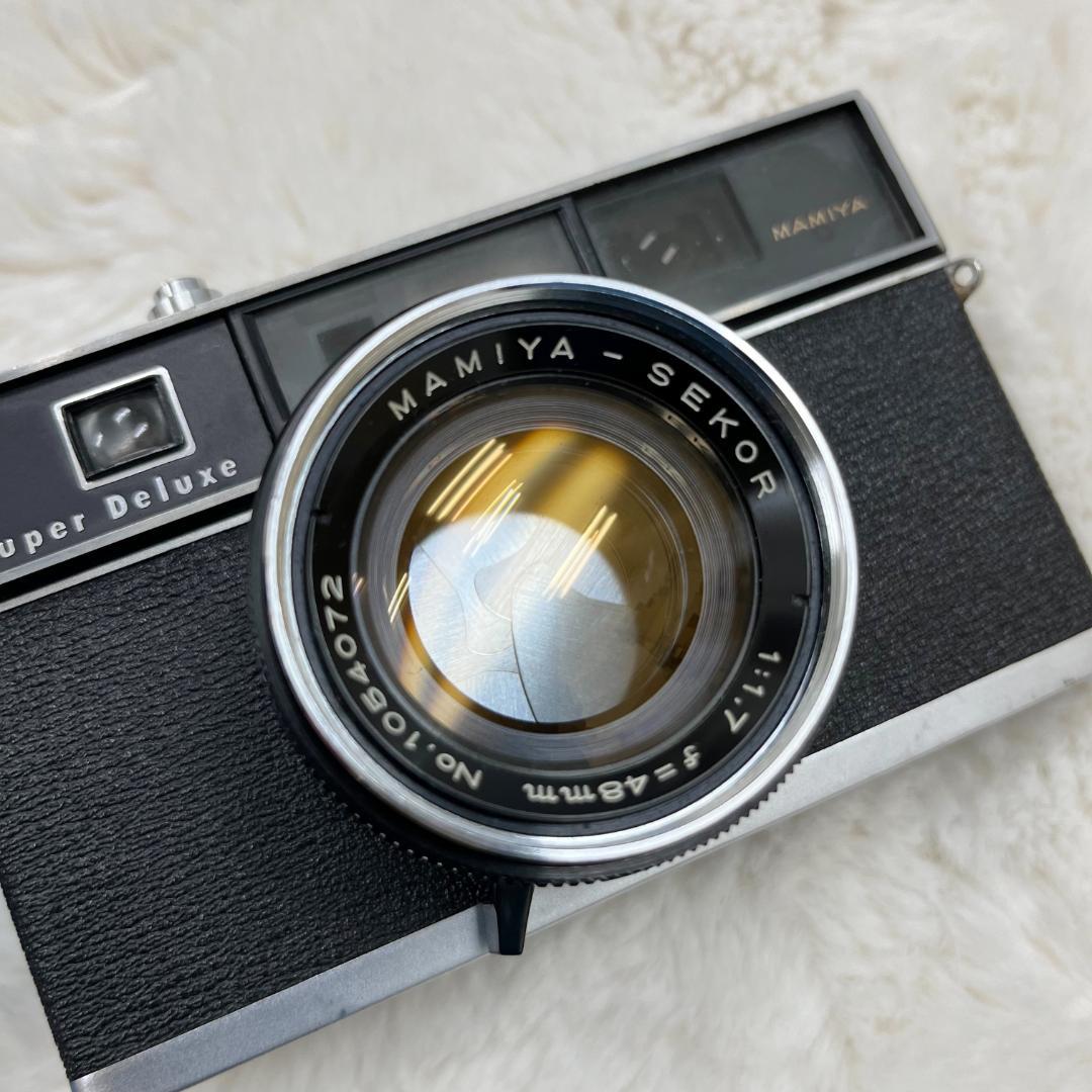 MAMIYA Super Deluxe 1:1.7f＝48mm マミヤ レンズ付