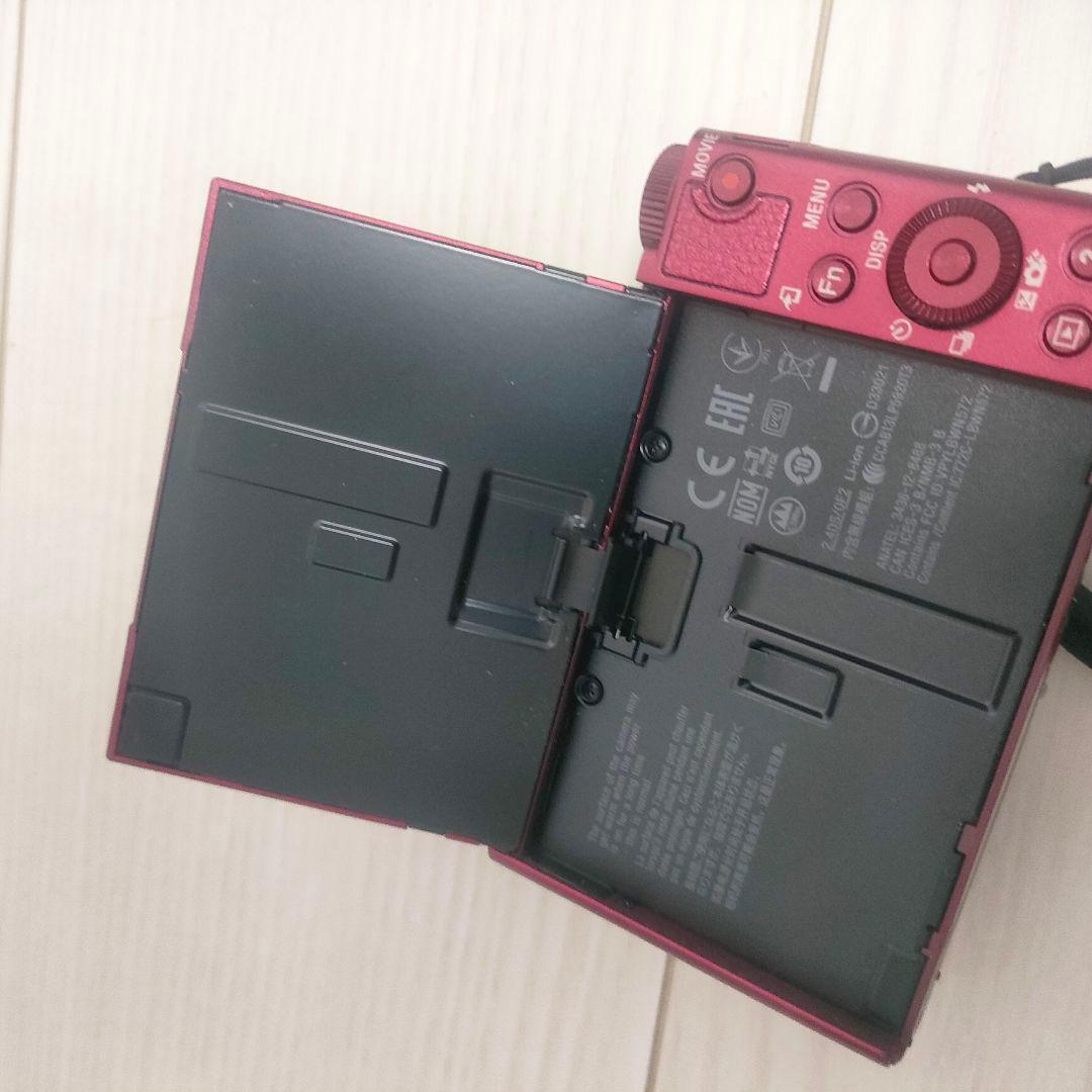 [極美品]SONY DSC-WX500 レッド コンパクトデジタルカメラ