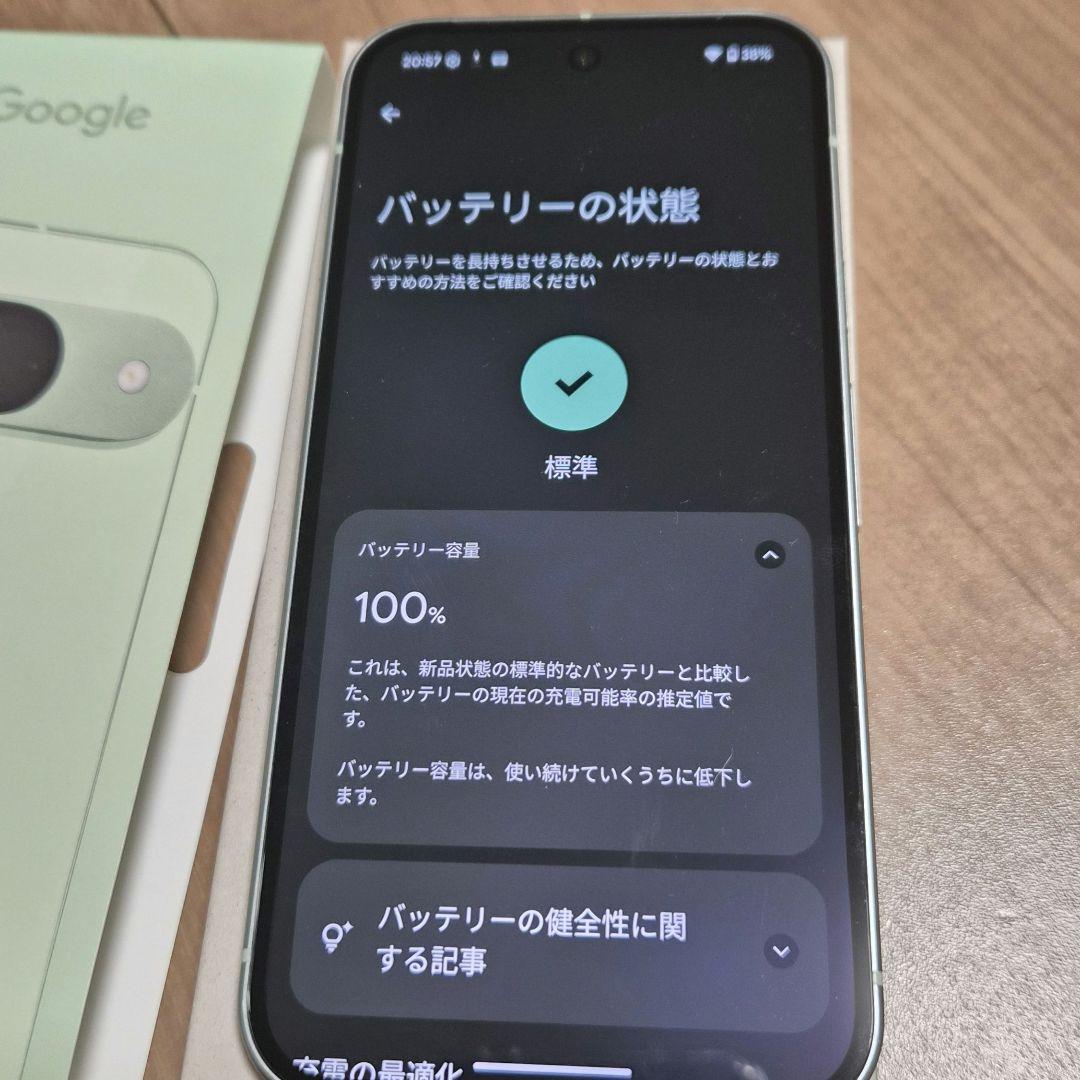 Google Pixel 9本体