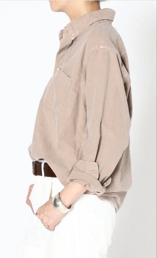 MUSE de DeuxiemeClasse REMI RELIEF OXシャツ