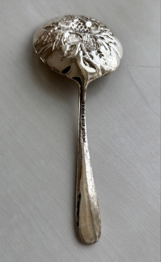 S.Kirk & Son ボンボンスプーン スターリングシルバー　ビンテージ
