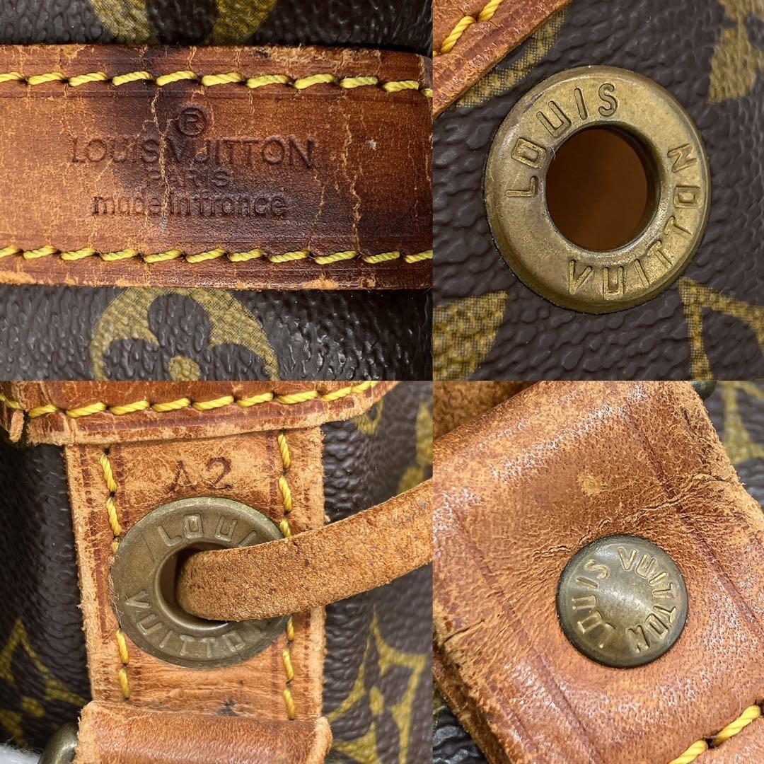 【LOUIS VUITTON】プチノエ　モノグラム　セミショルダーバッグ　巾着型