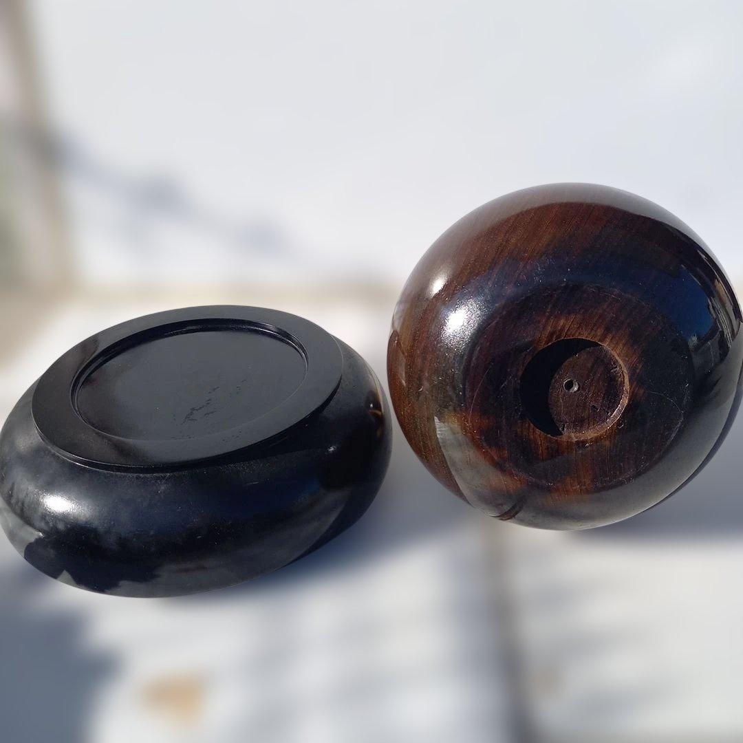 ひょうたん型の紫檀製置物　高さ67cm　16.6kg