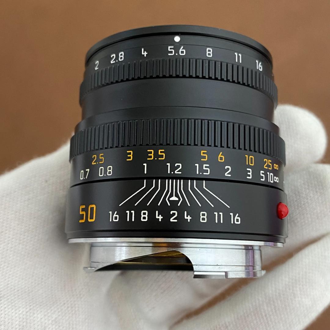 レンズ(単焦点) Summicron M50mm f2.0 Black 11826 6bit