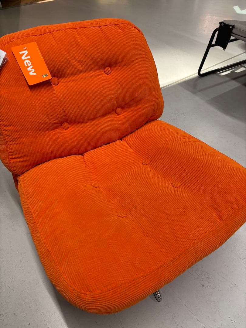 〔新品※※未開封〕回転パーソナルチェア イケア ディヴリンゲ オレンジ 椅子