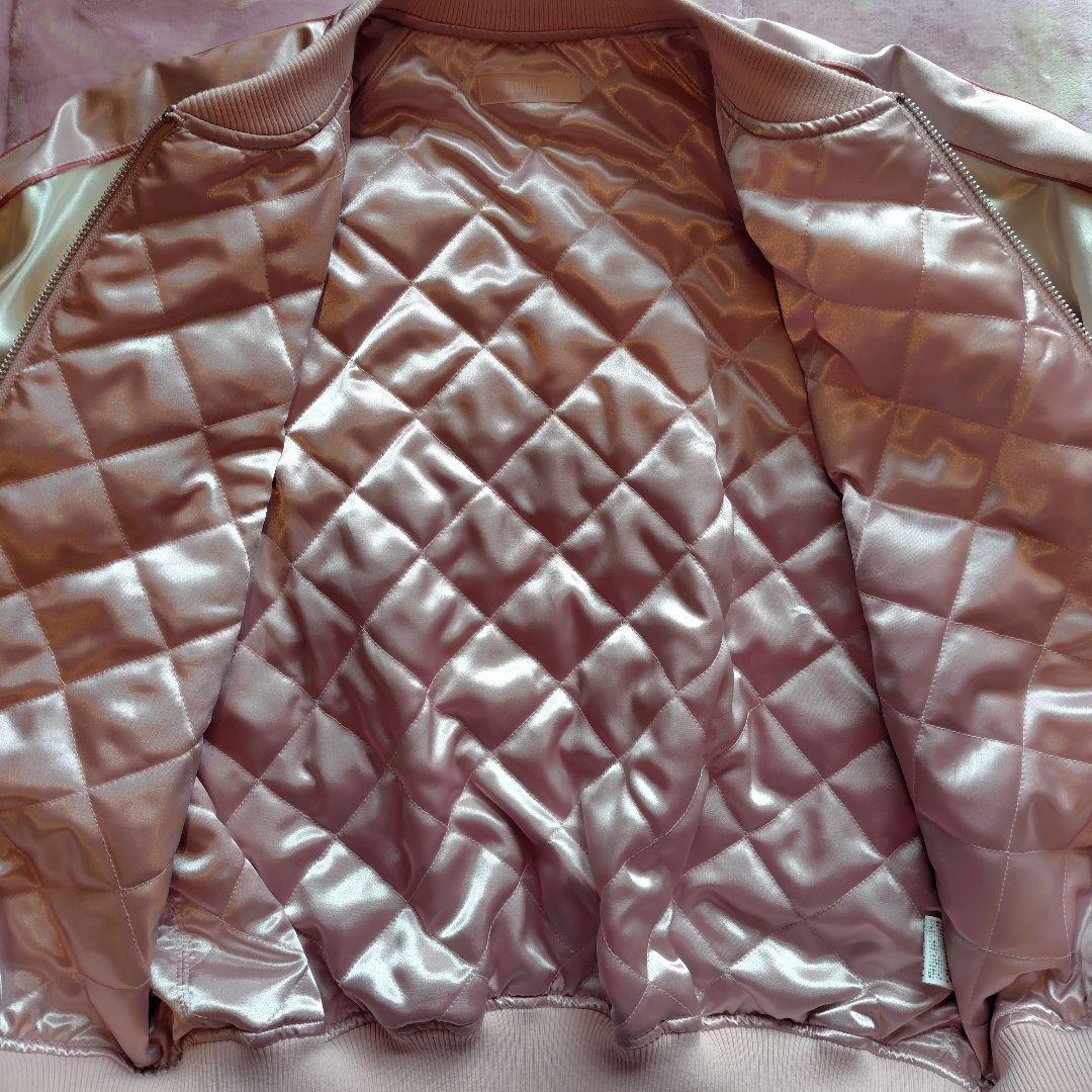 ピンクハウス　桜Teddy 刺繍使いサテンブルゾン