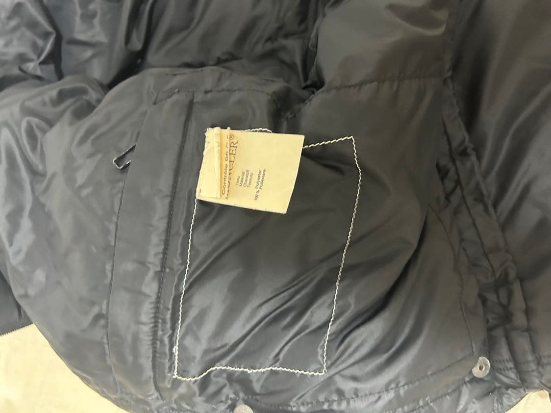 ユ*キ様 MONCLER モンクレール パリス 青タグ 初期 ブラック サイズ3