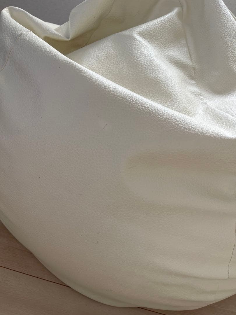 ハナロロ　ビーズクッションオニオン 170リットル 大きいサイズ レザーカバー