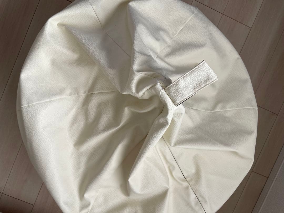 ハナロロ　ビーズクッションオニオン 170リットル 大きいサイズ レザーカバー