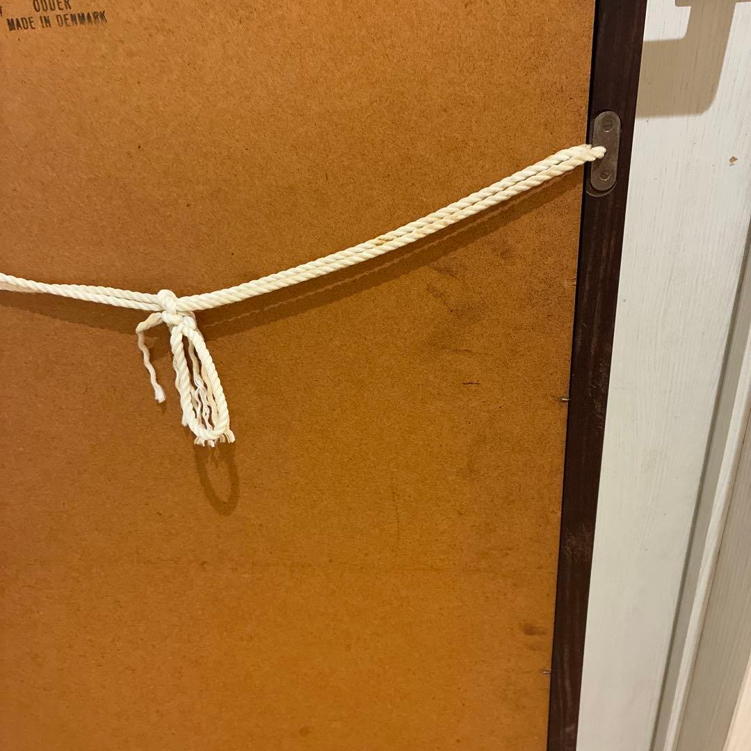 ローズウッド　壁掛けミラー　鏡 アンティーク