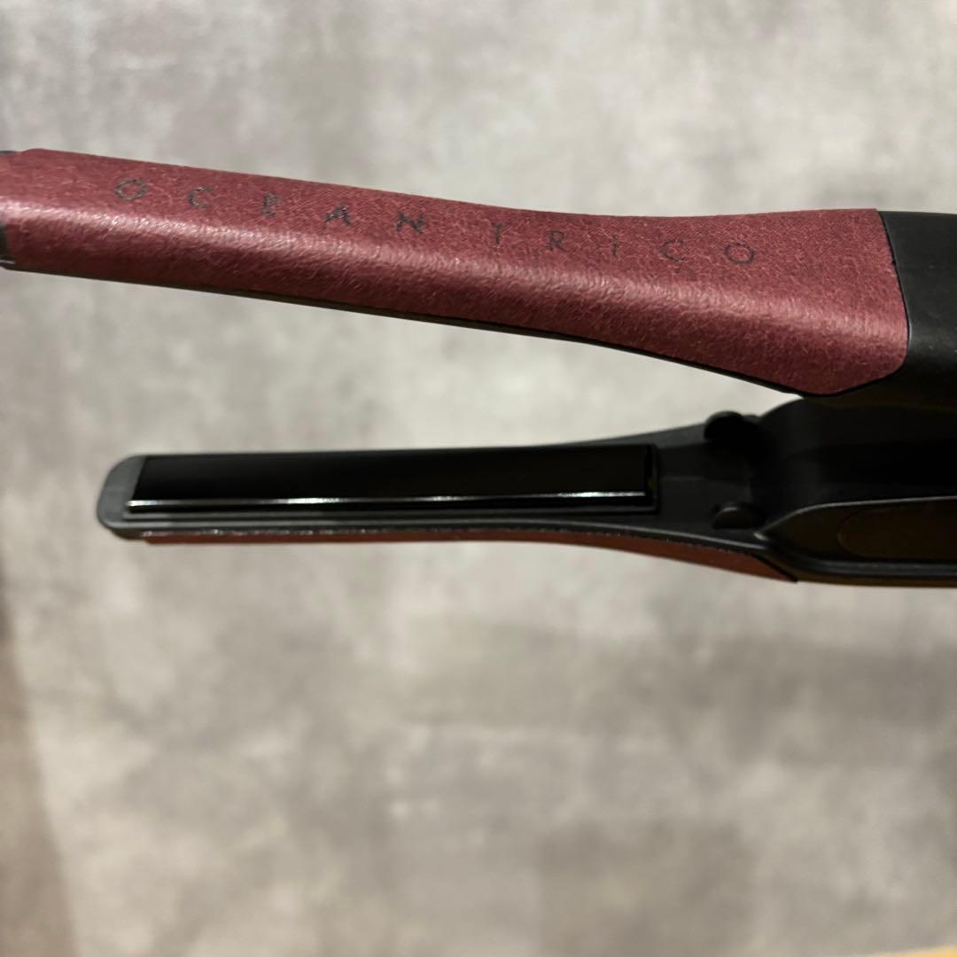 【美品】OCEAN TRICO（オーシャントリコ） スリムアイロン レッド