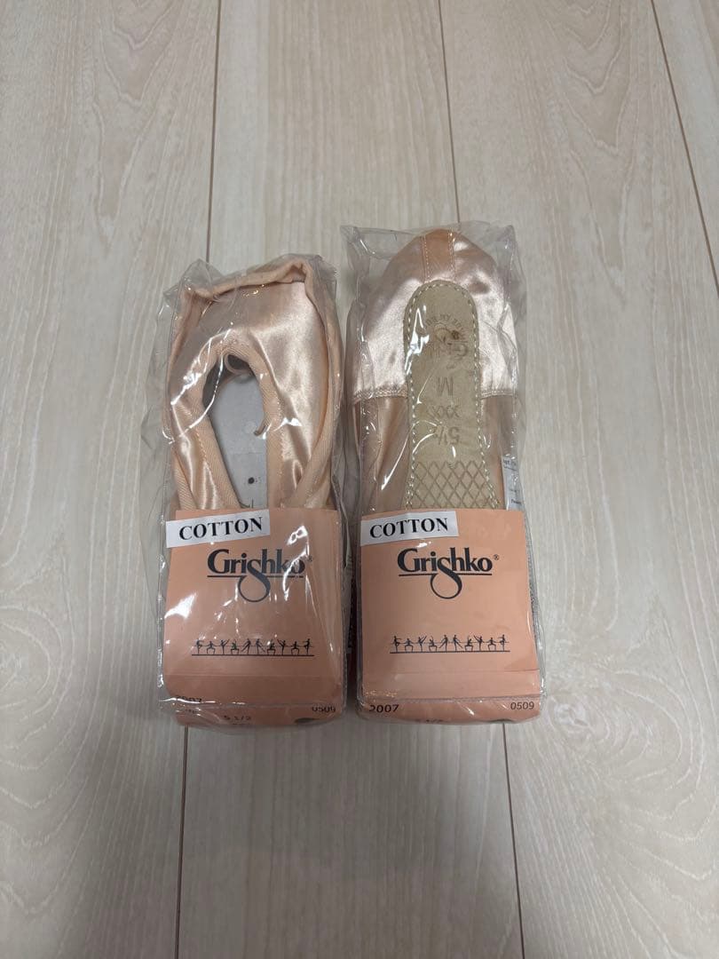 新品Grishko トゥシューズ 5 1/2 XXX M