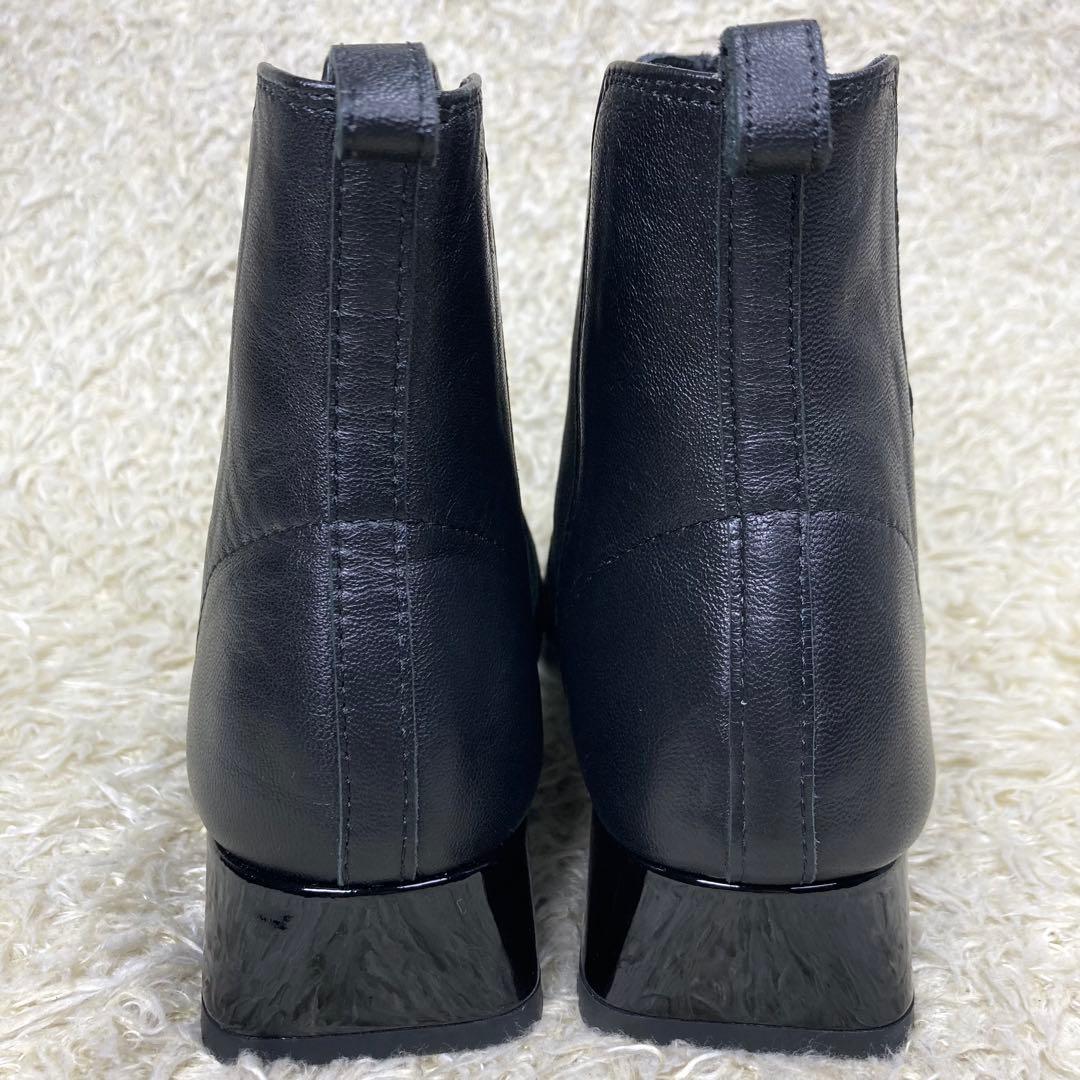 『未使用級』repetto レペット サイドゴアブーツ ショートブーツ ブラック