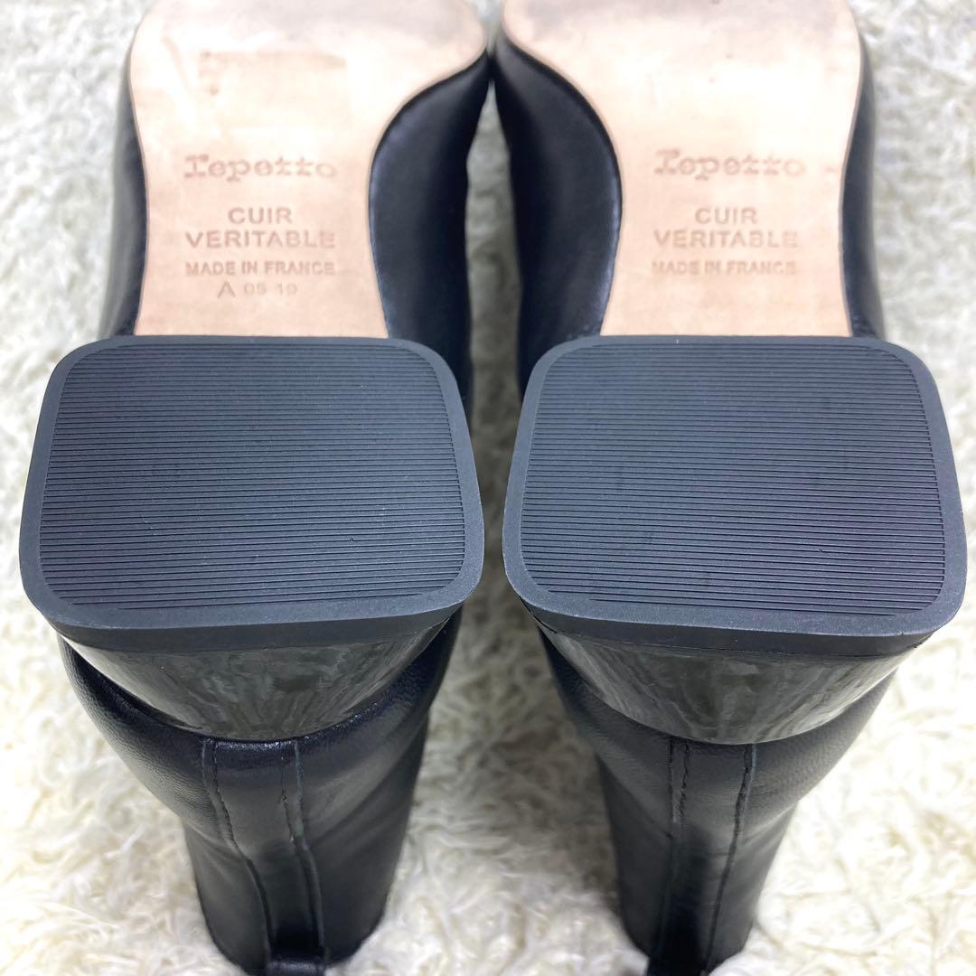 『未使用級』repetto レペット サイドゴアブーツ ショートブーツ ブラック