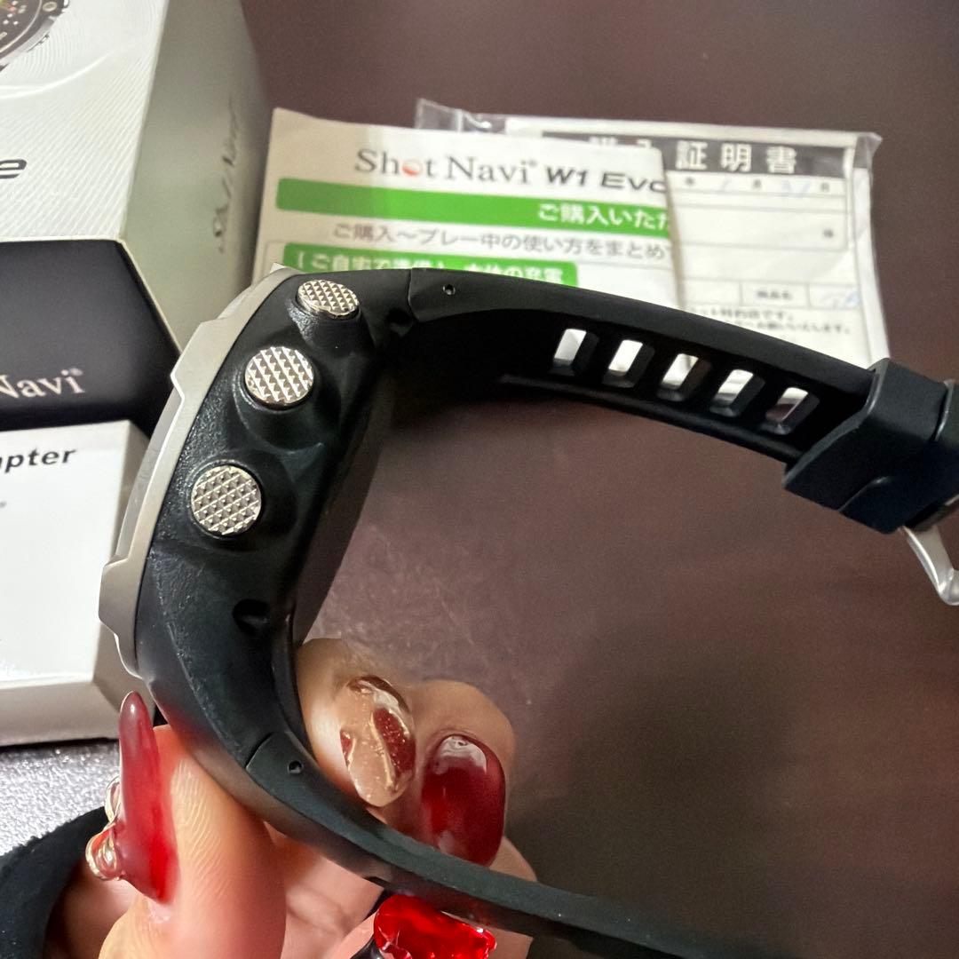 【即発送】Shot Navi W1 Evolve ゴルフGPSウォッチ