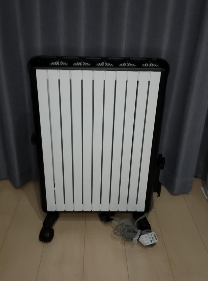 デロンギ マルチダイナミックヒーター MDHU15-BK ホワイト リモコン無し