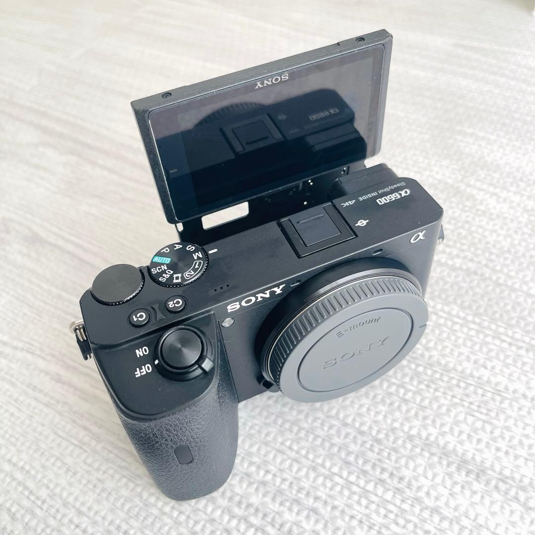 【美品・シャッター5642回】SONY α6600 ボディ ミラーレス一眼カメラ