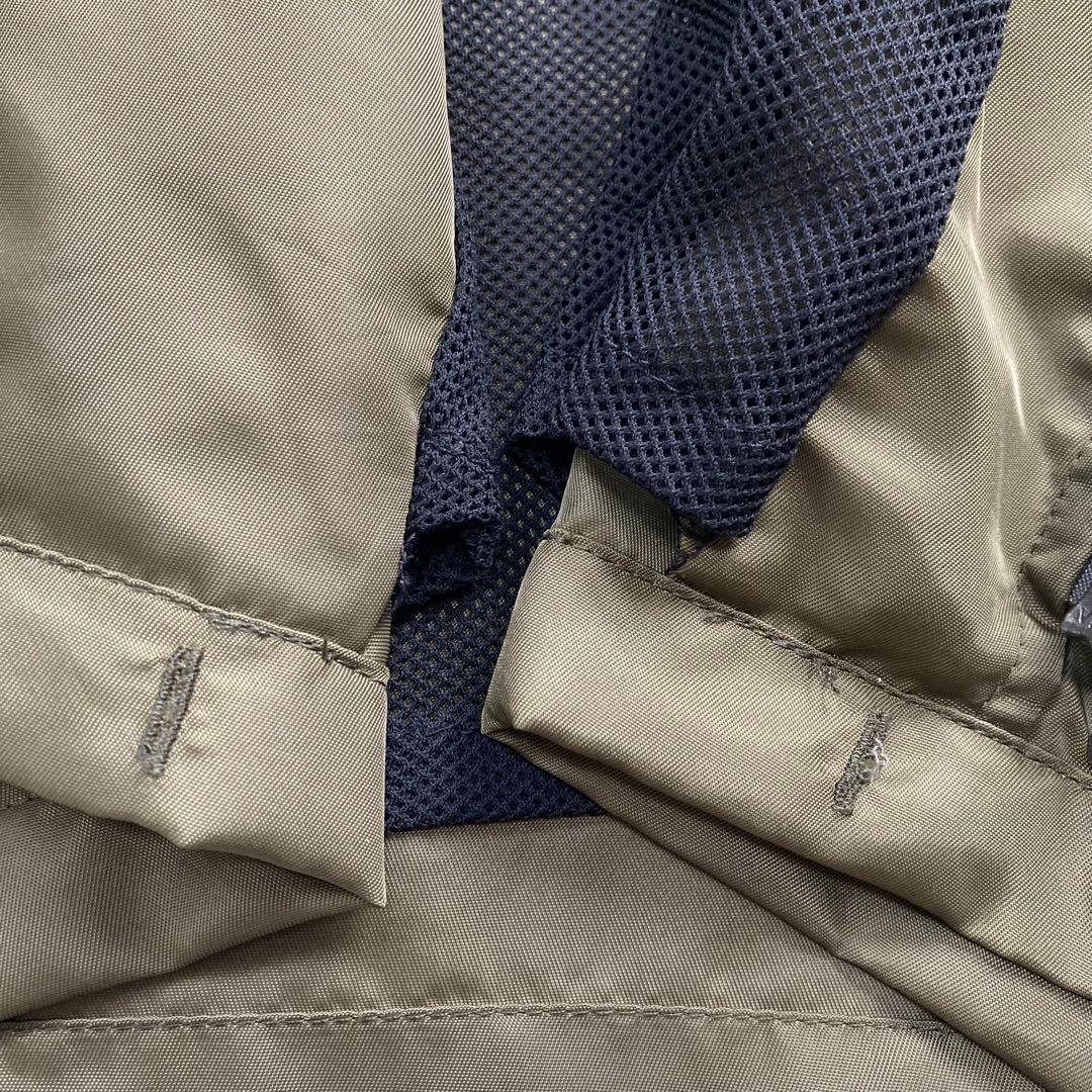 VANSON MOTOBLUEZ別注 ナイロンコーチジャケット オリーブ