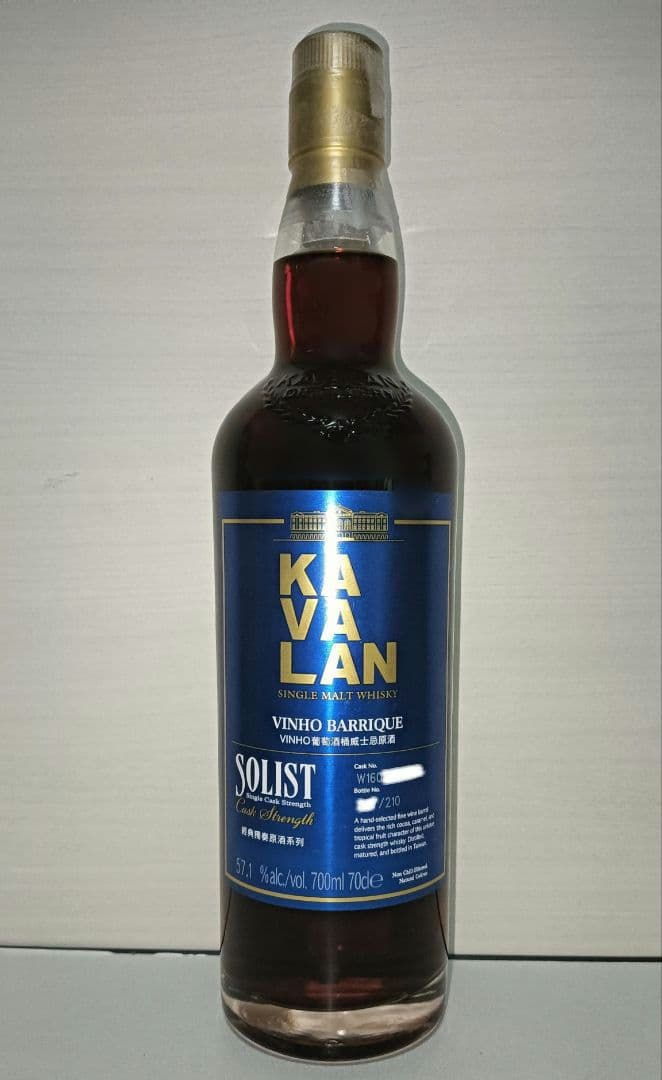 KAVALAN カバラン ソリスト ヴィーニョバリック 57.1％ ミニボトル付
