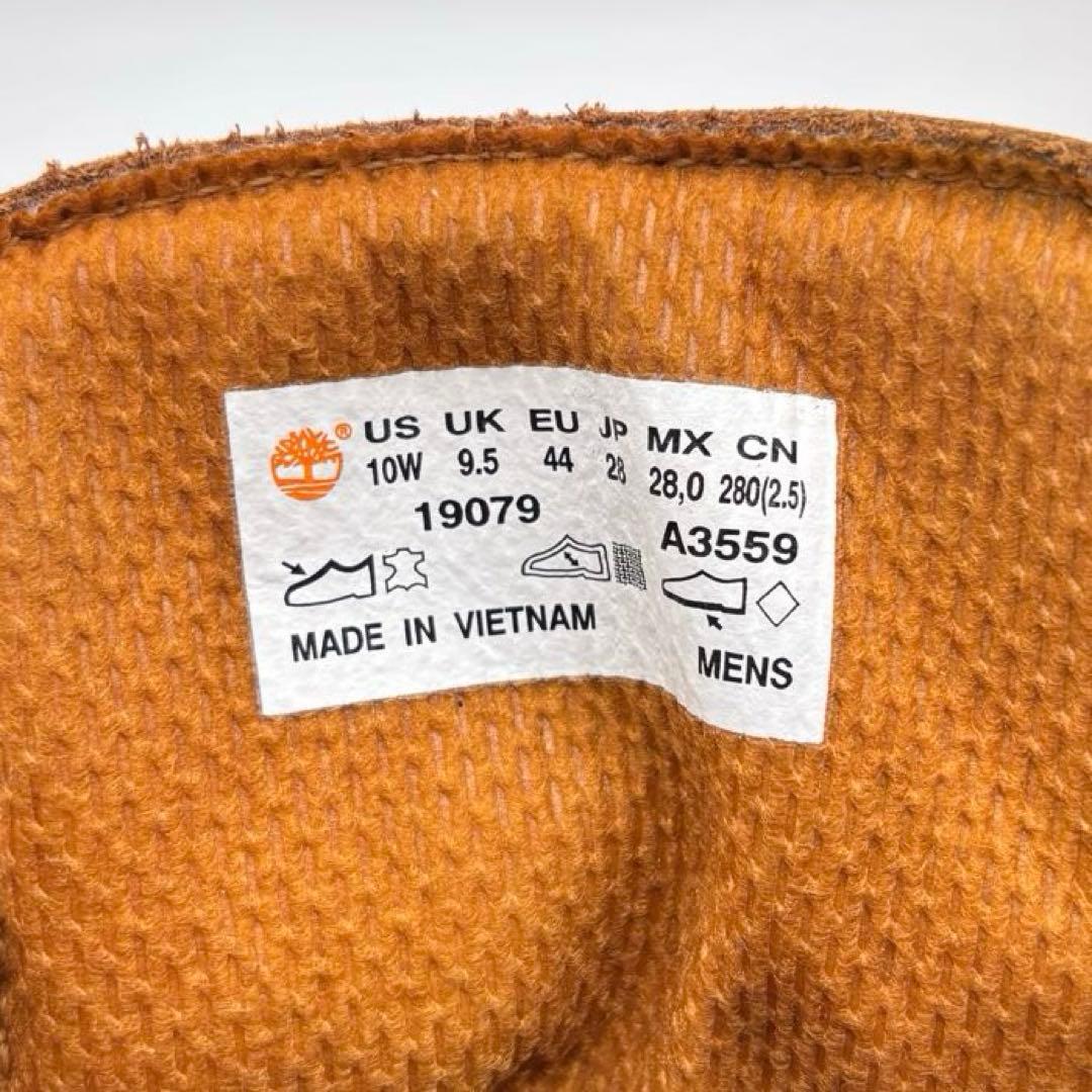 【美品】ティンバーランド 6インチ ウォータープルーフ イエローブーツ 28