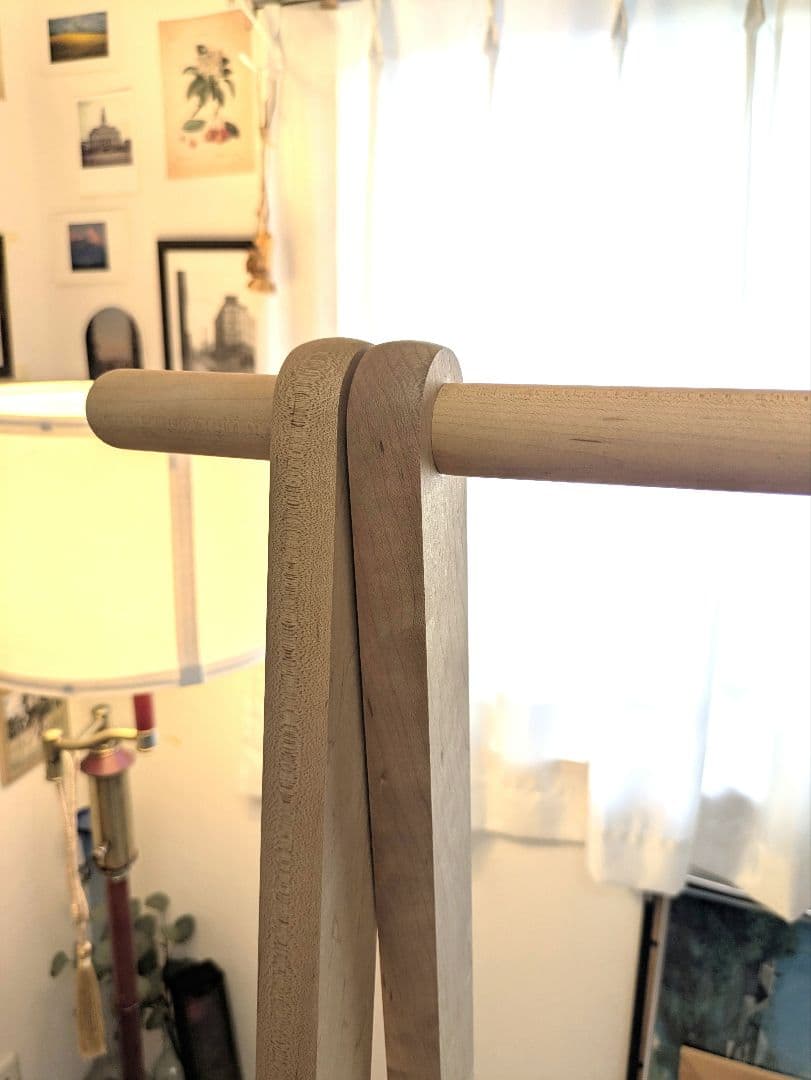 【まーる】cosine コサイン 旭川家具 折り畳み ドレスラック