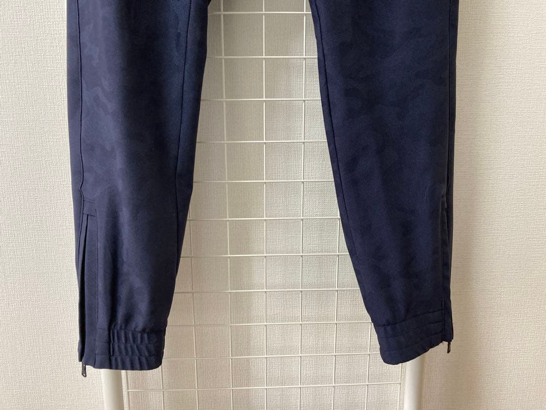 ジュンハシモト　カモフラージュ柄セットアップ　ネイビー