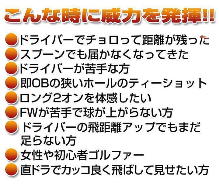 【ヘッドのみ】1.2番FWも! 優しい超大型激飛び2オン兵器◆ フォーサイトFW