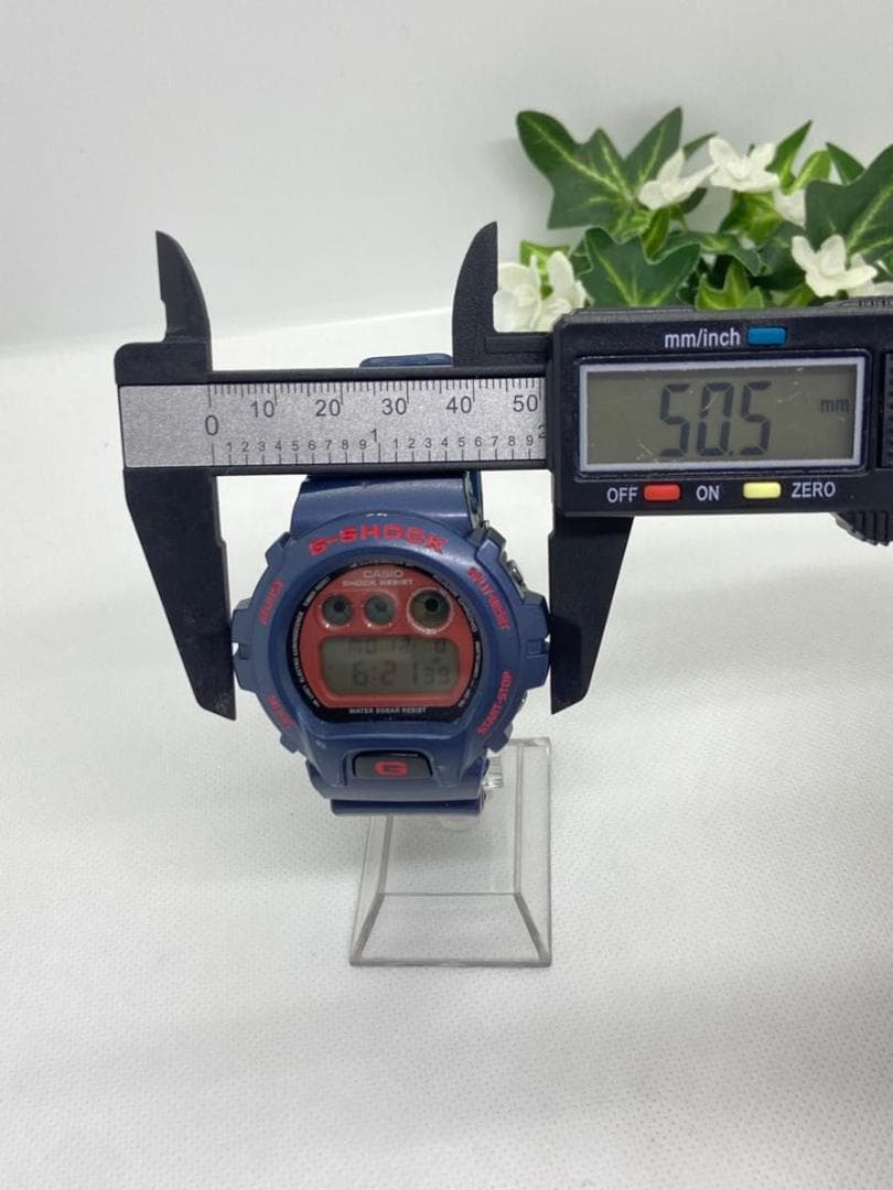 稼動　G-SHOCK G-FACTORY ネイビーレッド　DW-6900NB