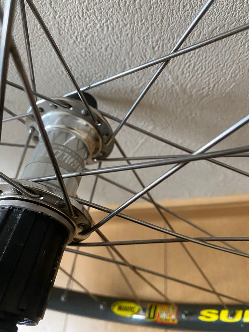 シマノ XTハブ　マヴィック リム　MTB用　26インチ　ホイールセット