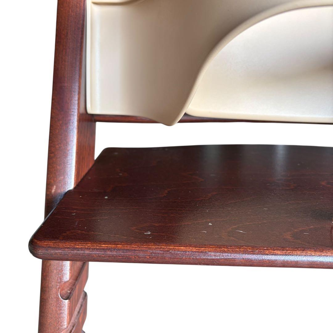 【美品】STOKKE ストッケ トリップトラップ ダークブラウン シリアル4
