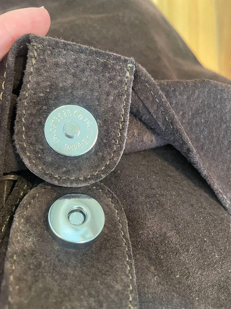 バッグ todayful Suede Leather Totebag