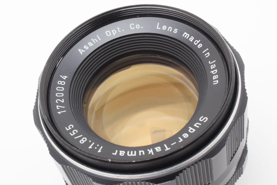 【虹色フレア】 後期型 Super Takumar 55mm F1.8 Y135