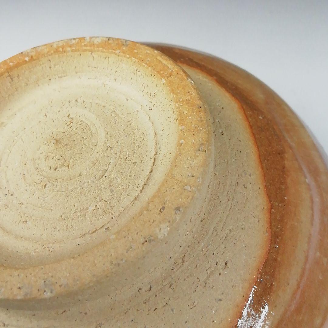 Ｔ２６８　茶碗　『勅題　道』『紀州焼』『葵窯　寒川栖豊』　共箱　抹茶碗　茶道具