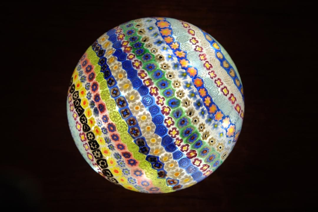 ミルフィオリ 吹きガラス 花瓶 検/辻和美 澤田和香奈 黒川登紀子/田子美紀