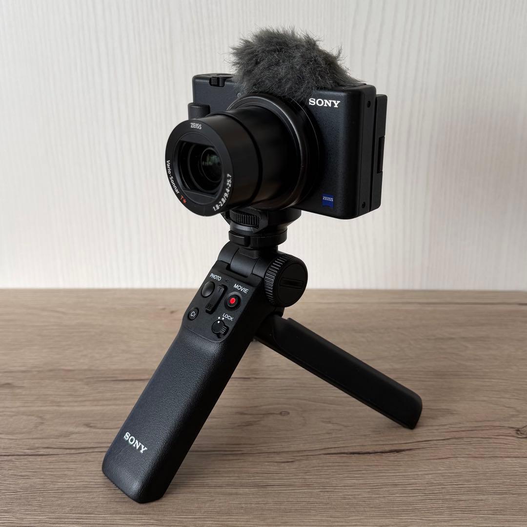 SONY VLOGCAM zv-1/シューティンググリップ/ Appleおまけ付