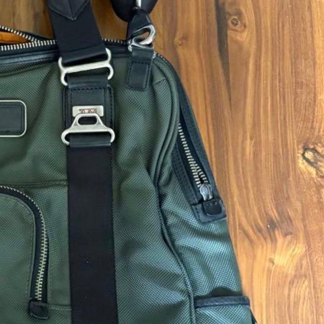 ◎週末限定セール中 TUMI オリーブグリーン ビジネスバッグ 2月末まで出品