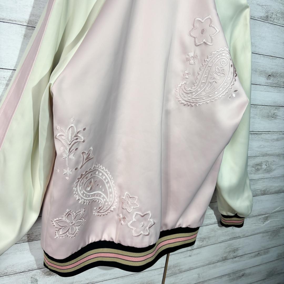 3119 コーチ　COACH　シグネチャー　スカジャン　刺繍ロゴ　ジャケット