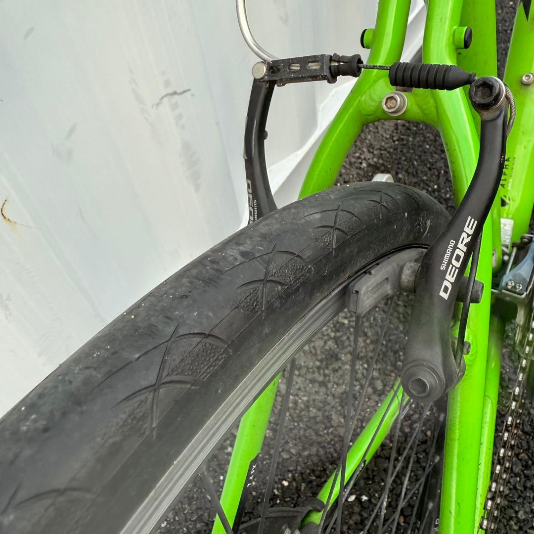 クロスバイク 7.4FX 身長175-186cm 定価8.3万円 グリーン