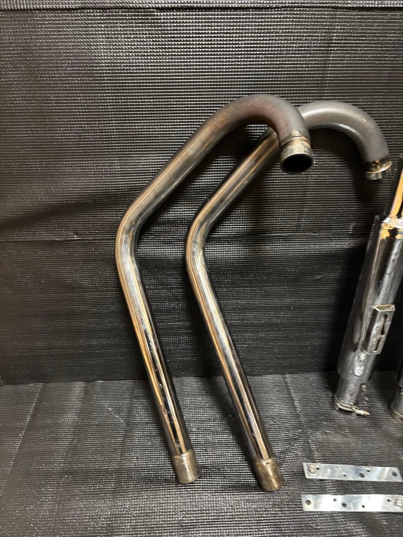 W650 W400 モーターステージ マフラー