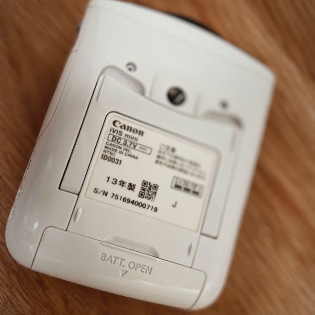 極希少【Canon】iVIS mini 超広角ビデオカメラ バッテリー2個