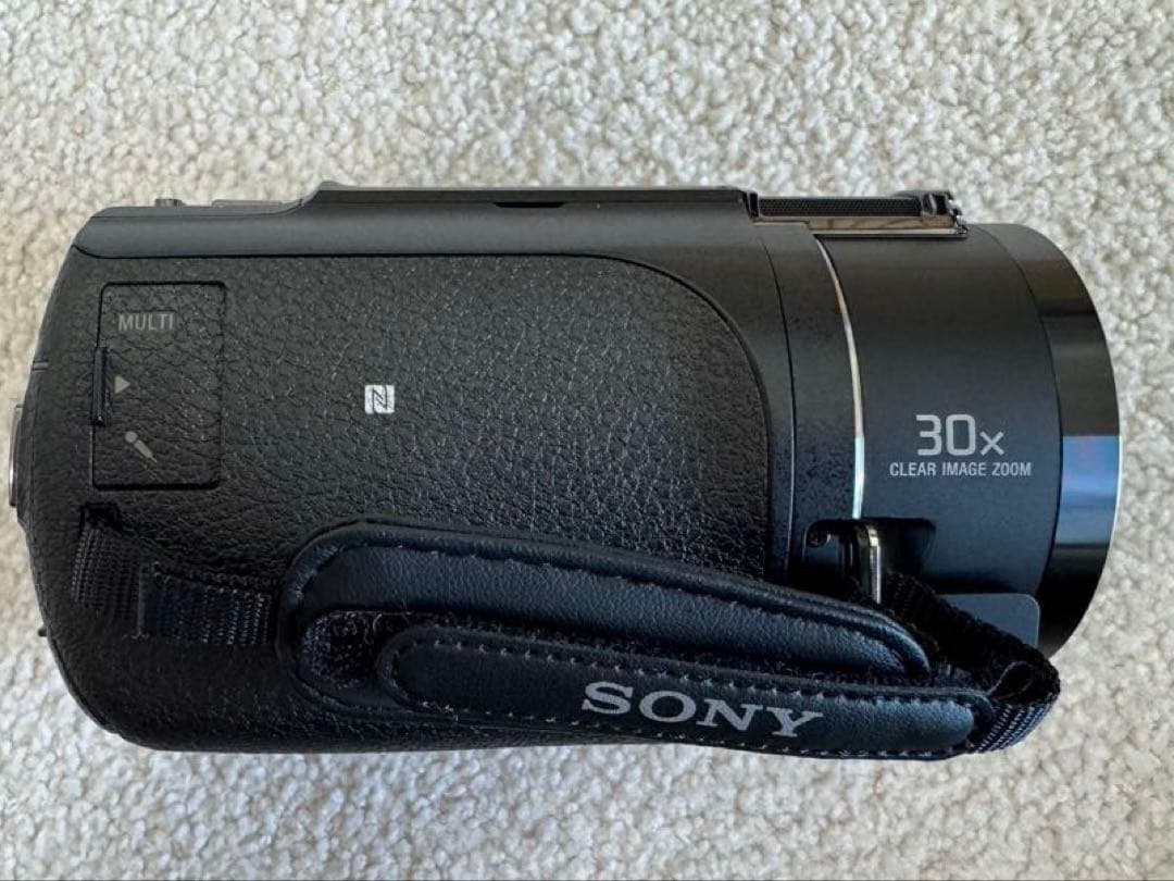 Sony FDR-AX45 ビデオカメラ 本体と三脚セット(破損部有)