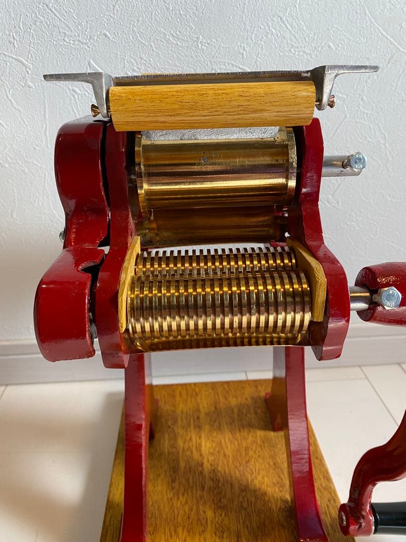 小野式製麺機　両刃　約2mm.6mm レストア品