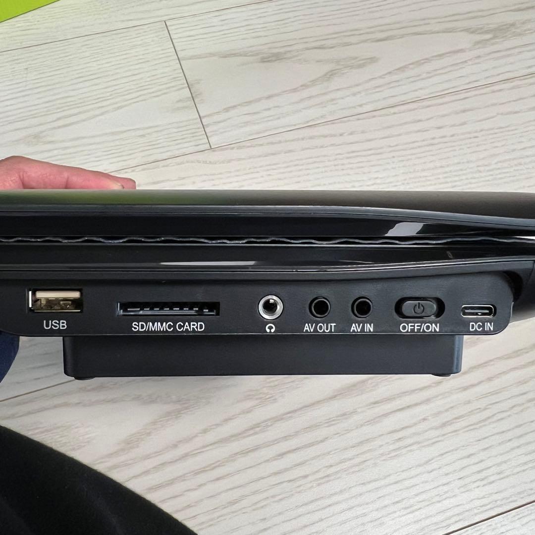 YAMAZEN ポータブルDVDプレーヤー 10.1インチ