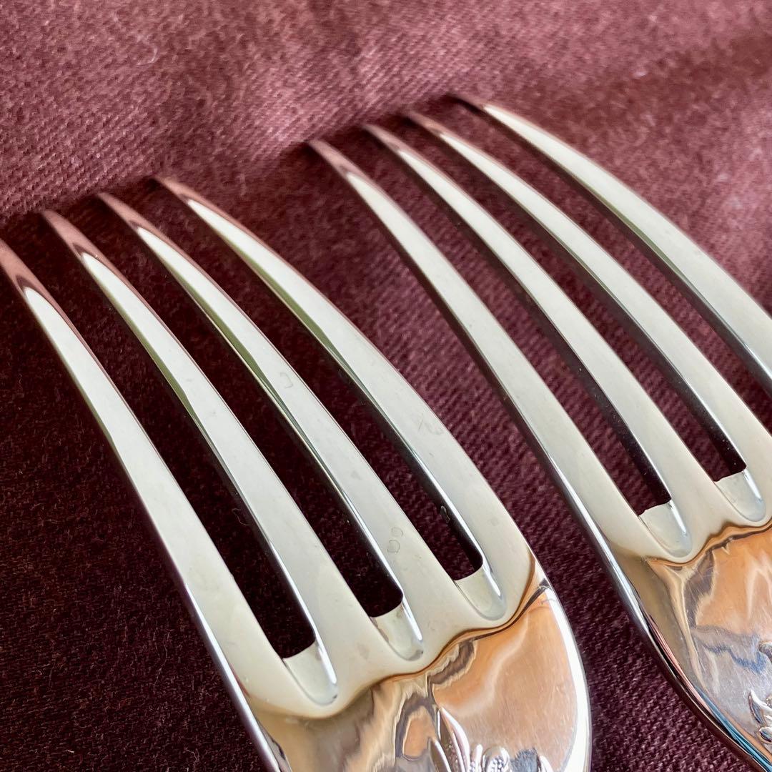 未使用 Christofle Marly フォーク 6本 マルリー クリストフル