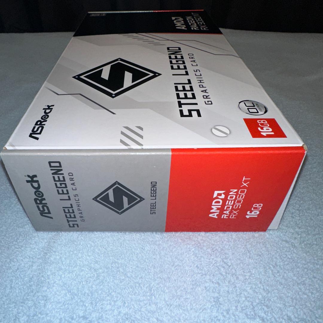 【美品】【保証】ASRock　RadeonRX9060XT16GB