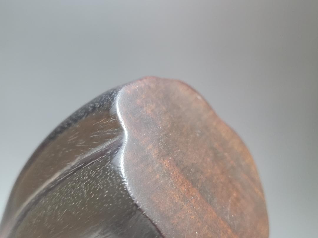 紫 檀造 一輪挿し 花瓶 明清時代 高さ約12cm